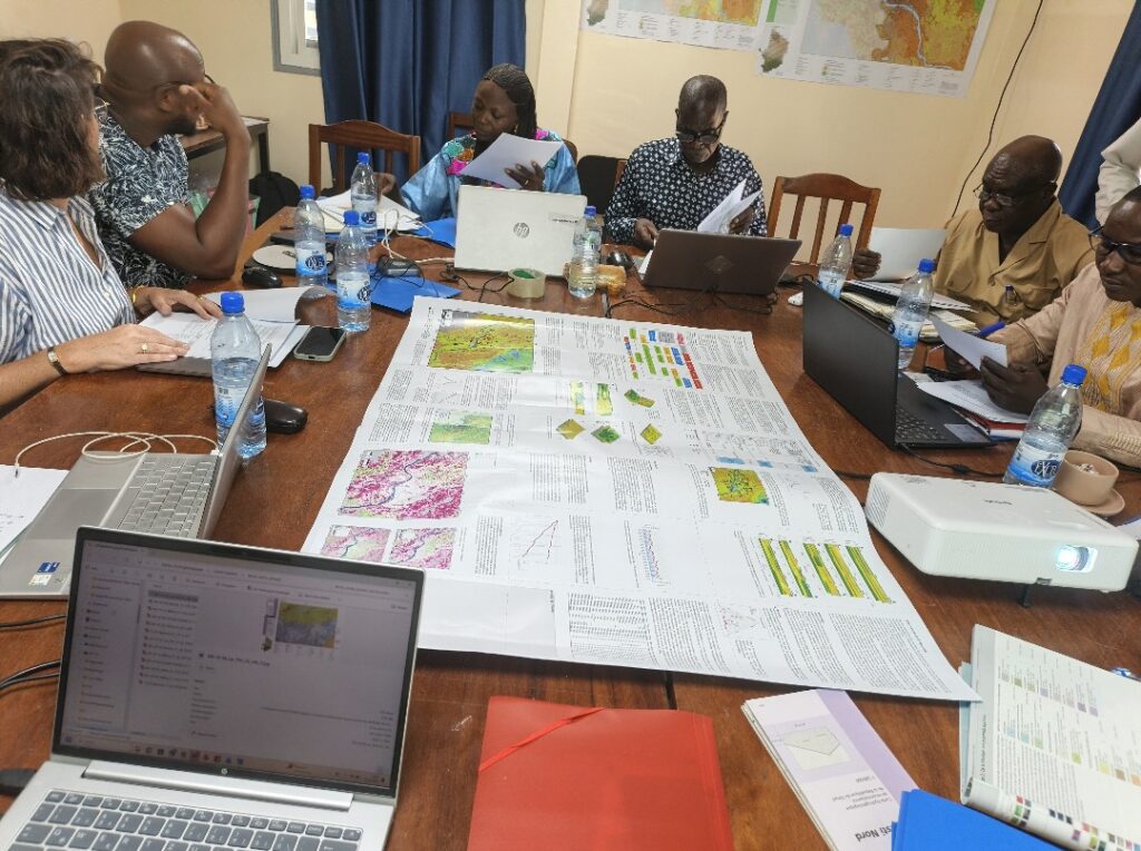 Réunion du Comité de Lecture sur la mise à jour de la carte de N’Djamena (1/75 000)