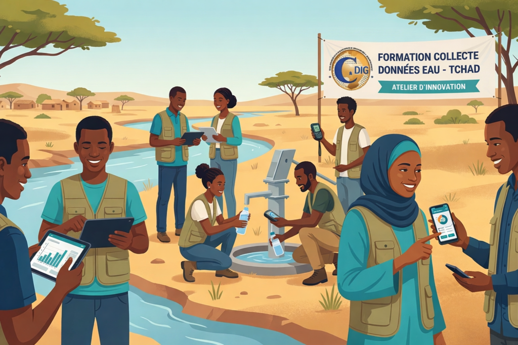 Formation sur la collecte de données hydrogéologiques et l’utilisation de la pompe MP1